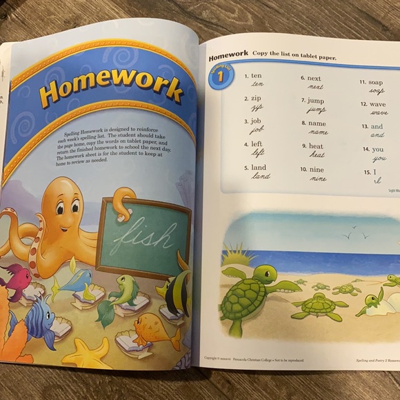 Abeka 2 Spelling Book great bundle item - Picture 2 of 3